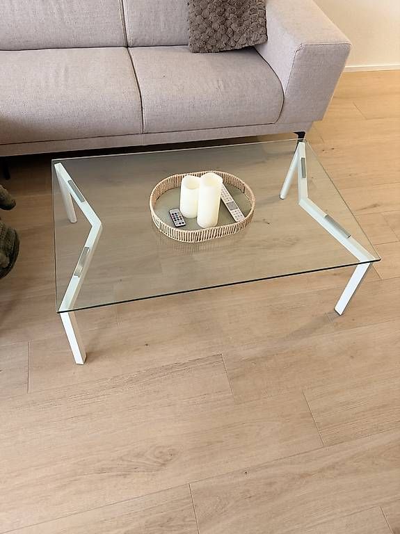 Tische: Table basse en verre et bois  – Gebraucht aus Sion von Branas