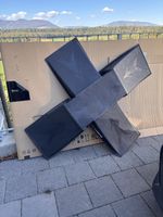 Skateramp Story X-Form schwarz Kunststoff gebraucht