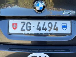 ZG 4494 Exklusives Nummernschild