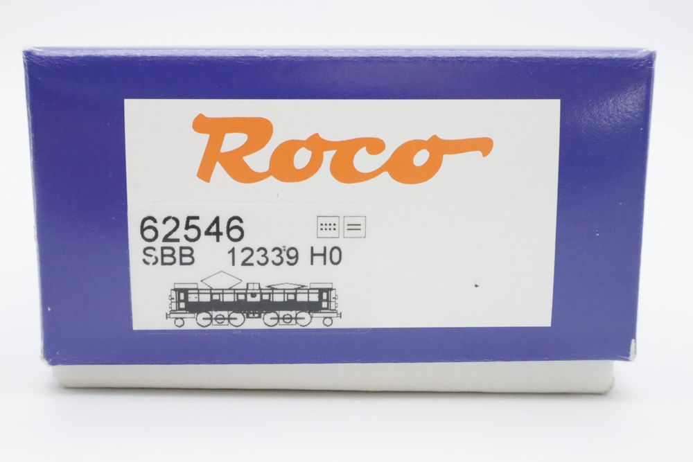 Roco Modelleisenbahnen: Roco 62546 SBB Be 4/6 12339 H0 DC Digital – Gebraucht aus Basel von Railfun 8