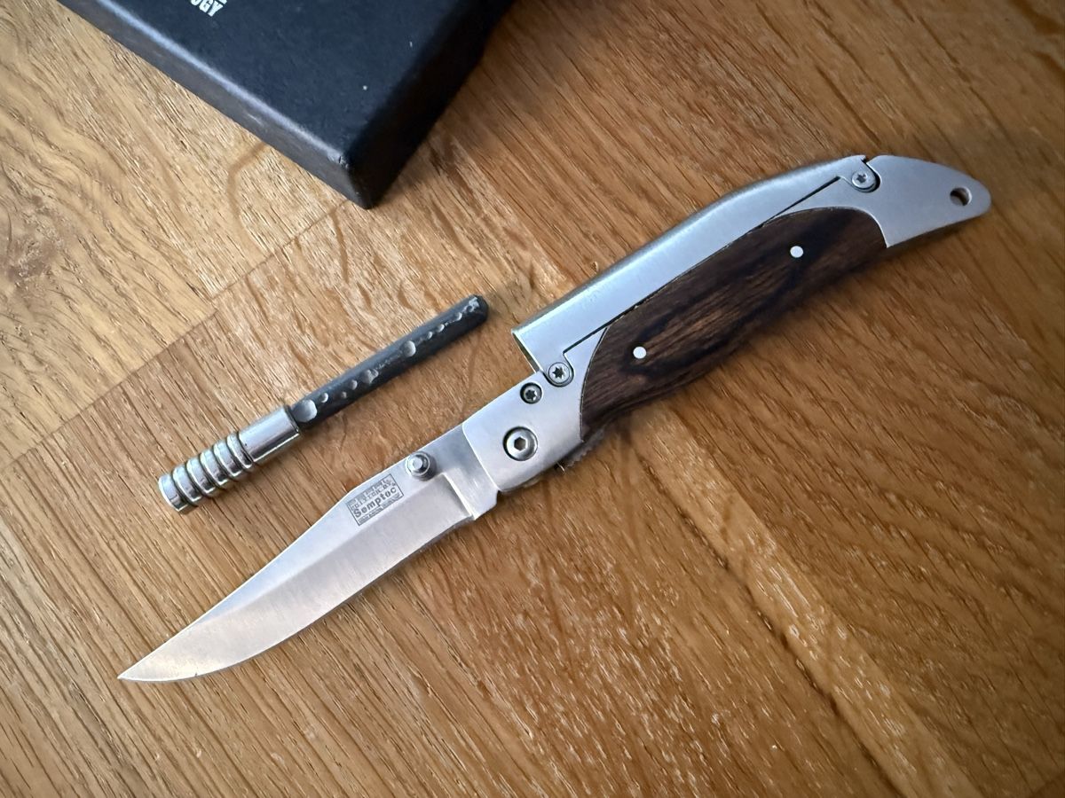 Coltelli tascabile: Semptec Pearl Edition Taschenmesser mit Feuerstein – Usato da Goldach venduto da Donpancho 4
