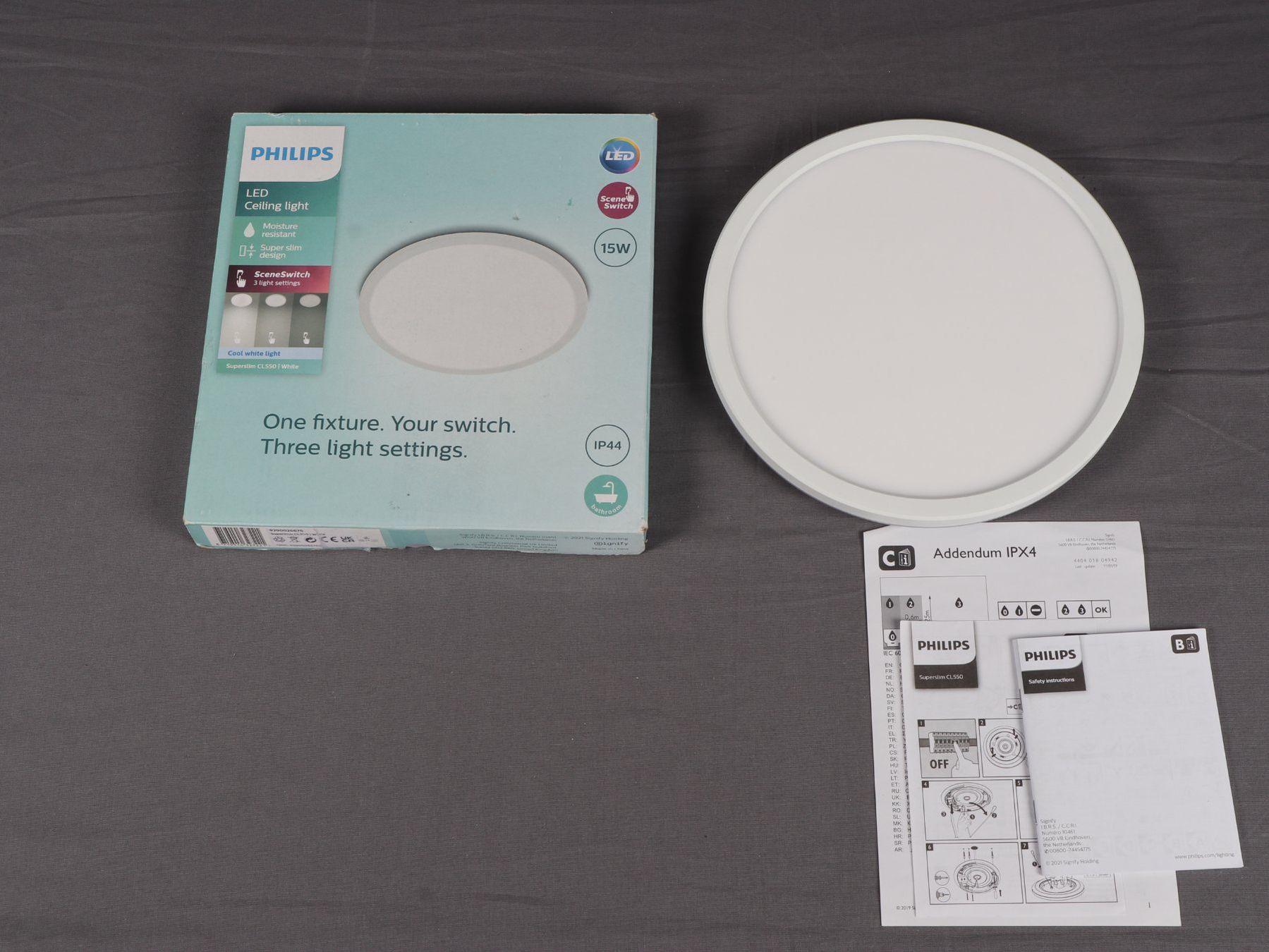 Philips Kronleuchter & Deckenlampen: PHILIPS LED Ceiling light – Neu (gemäss Beschreibung) aus Steinen von Restwert_Steinen