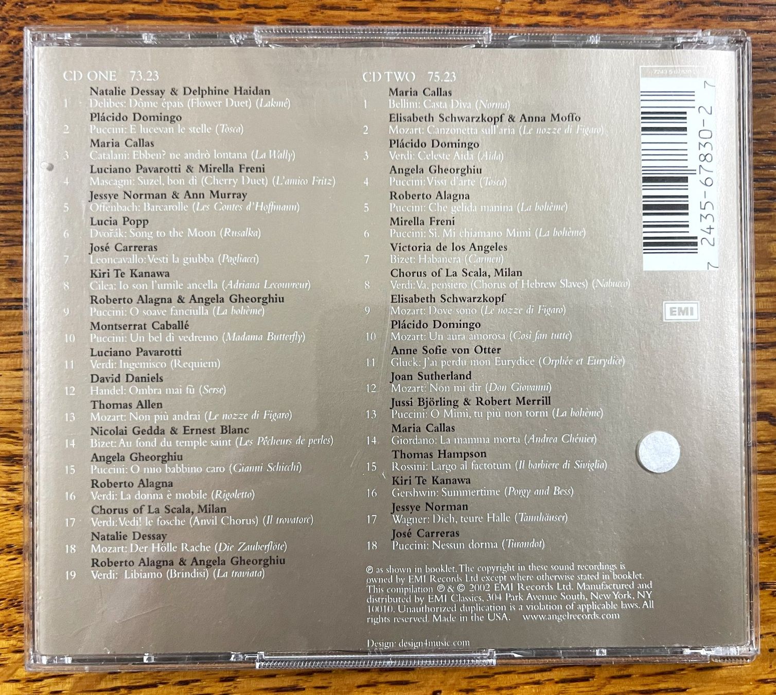 CD: The Opera Album CD – Usato da Oftringen venduto da Vucki 1