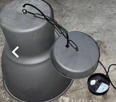 Ikea Lampe Hektar grau Farbe