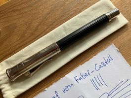 Füller: Graf von Faber-Castell/ mit schöner F Feder ..