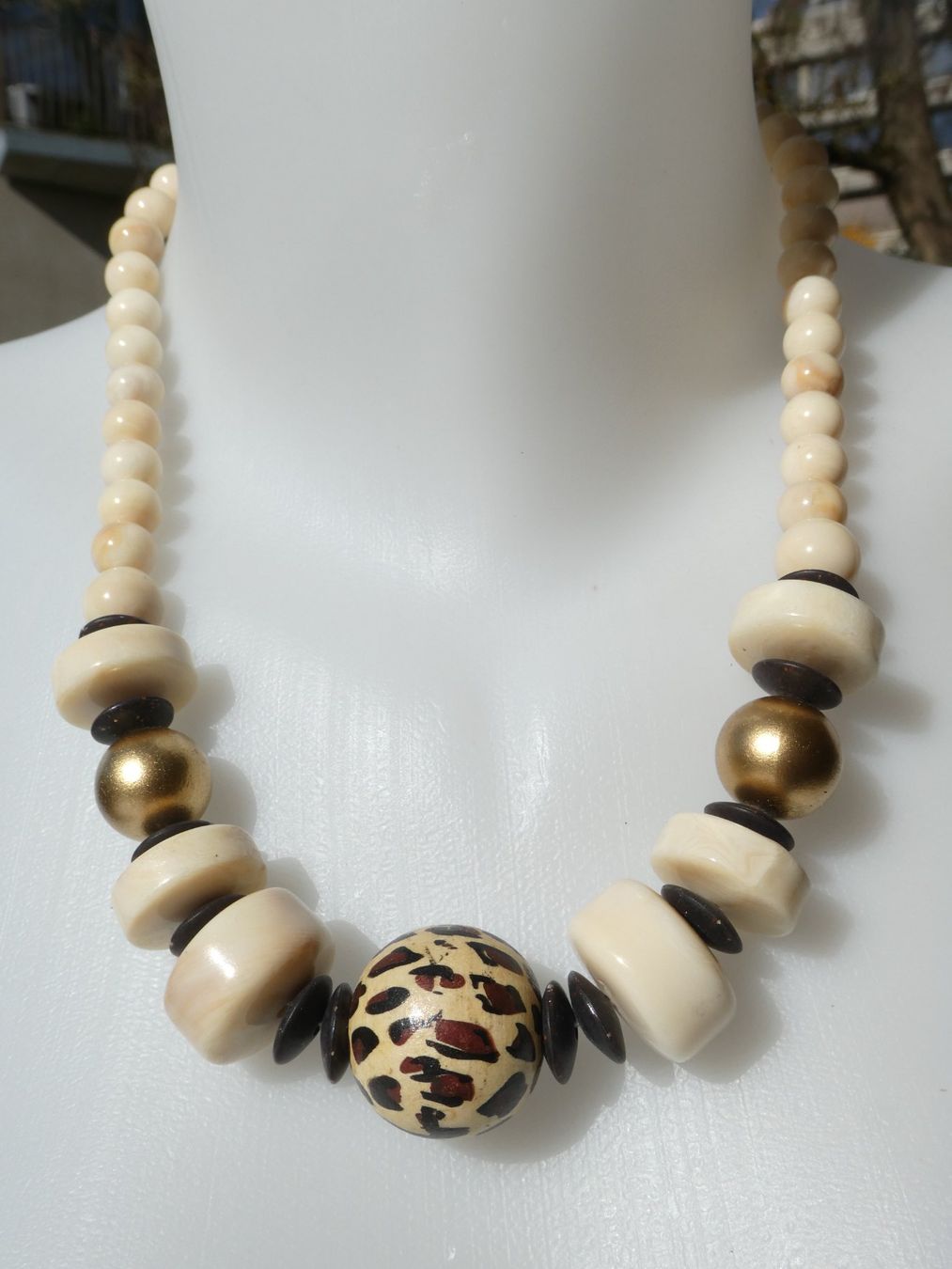 Catenine: Vintage Statement-Collier – Usato da Gattikon venduto da kaandooh