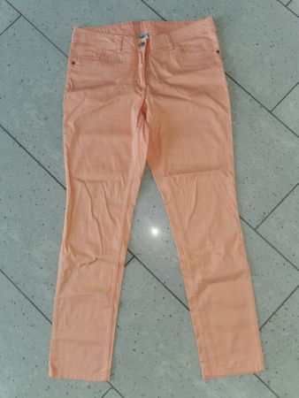 Hose, lachsfarbend, Gr. 44, Up Fashion