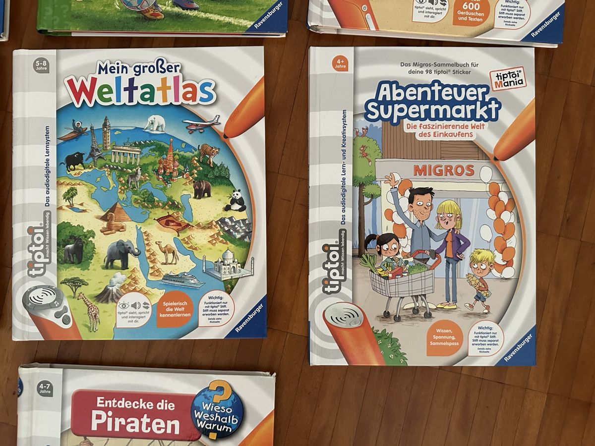 Libri: TipToi Lot mit Stift und 7 Bücher – Usato da zürich venduto da Mformat 5