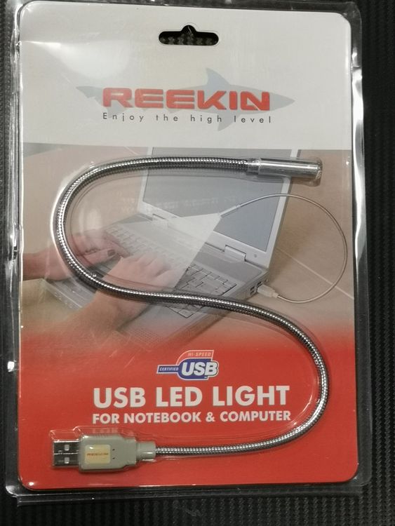 USB LED Licht Leuchte Lampe Schwanenhals Notebook Laptop