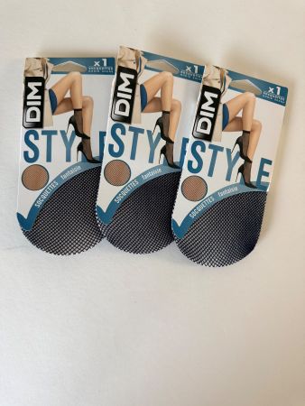 DIM STYLE, Netzsöckchen, Grösse One Size (35-41), Dunkelblau
