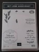 Stempelset von Stampin up "mit Liebe angehängt"