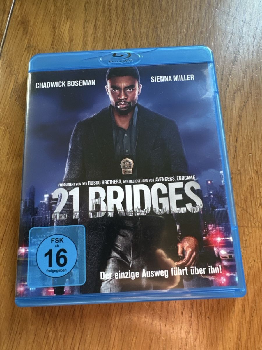 Tutti i DVDs: 21 Bridges Bluray – Usato da Benken ZH venduto da Audi-erich
