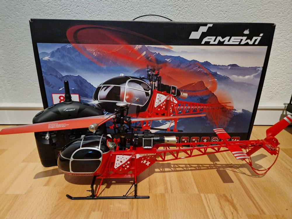 AFX-PD100 Avec Caméra HD Hélicoptère 4 Canaux 6G 2,4GHZ RTF - 25323