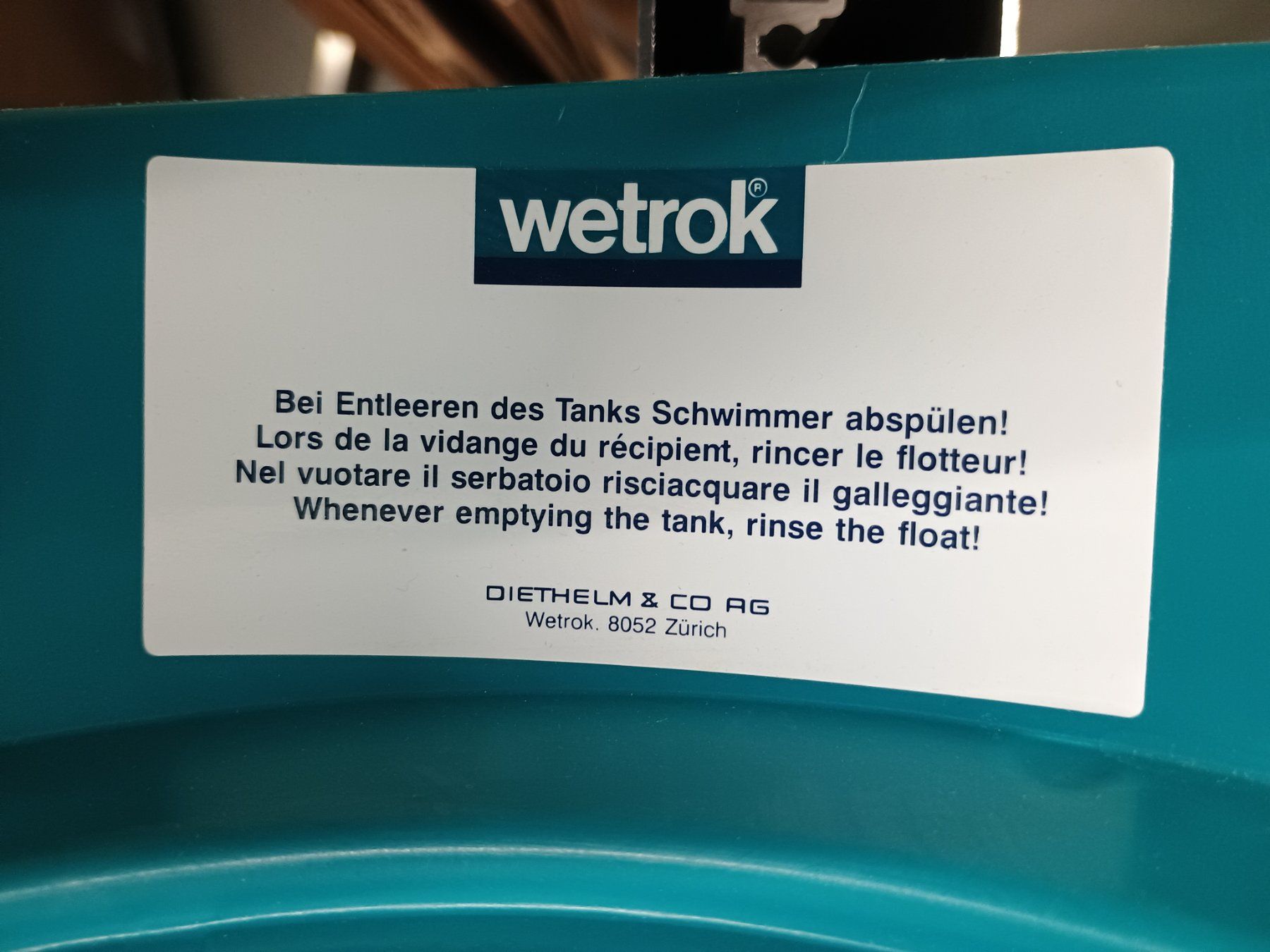 Wetrok Aspirateurs & Accessoires: Wetrok Bantam 9 Staubsauger – D'occasion à Zürich par d0miNik. 8