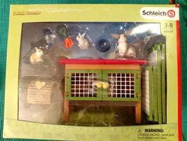 Schleich Farm Wood Kaninchenstall  -F79