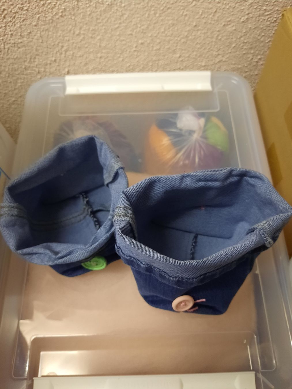 Tutte le decorazioni: 2x Versorgerli aus Jeans neu – Nuovo e nell'imballaggio originale da Basadingen venduto da 7_zwerge 1