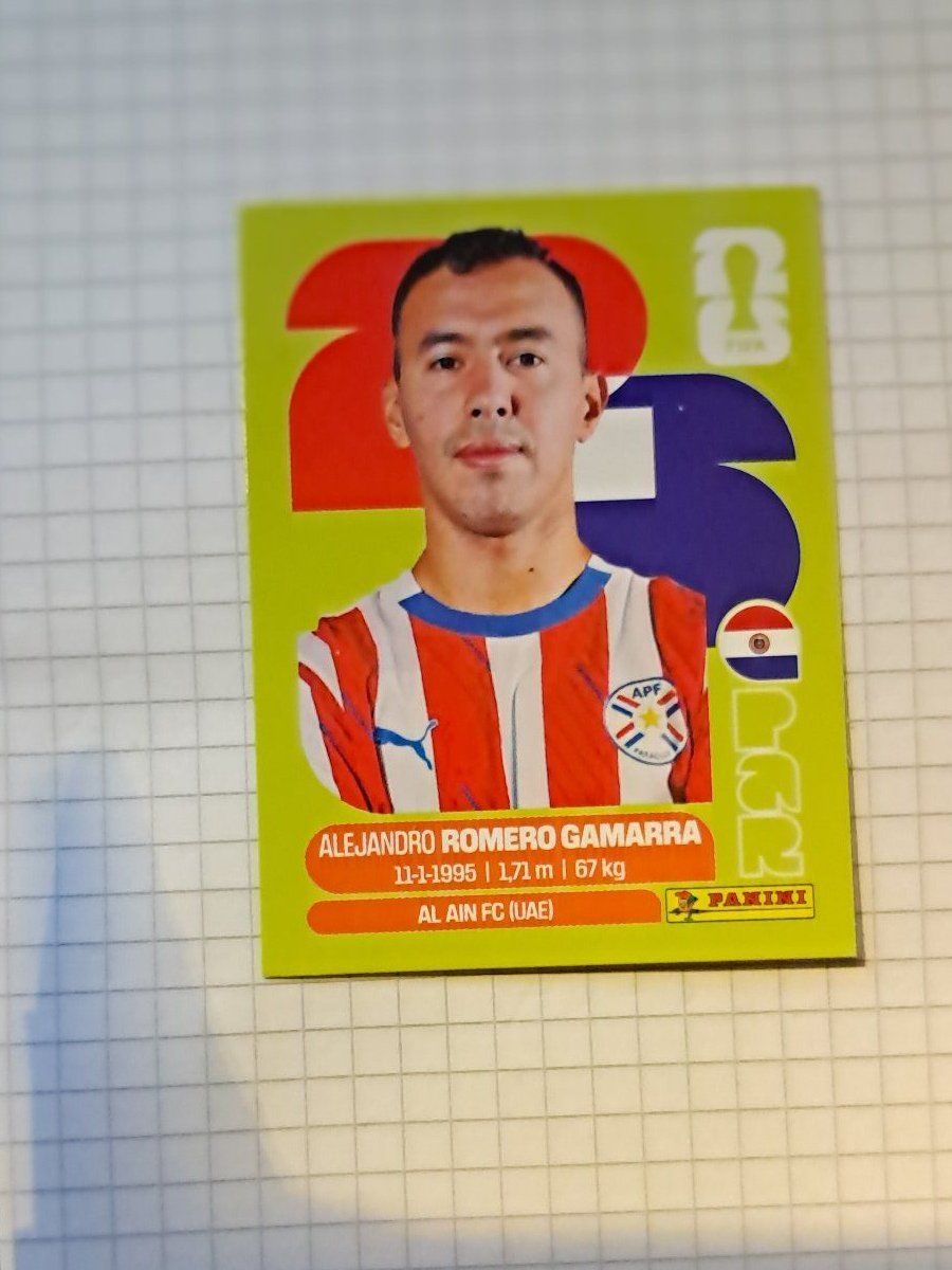 Panini Cartes à collectionner: Alejandro Romero Gamarra PAR 16 – Neuf (Voir description) à Wallisellen par Cyberfuexli