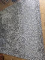 Hochfloorteppich grau