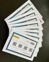 10 Stück Swiss Crypto Stamps Ungeöffnet