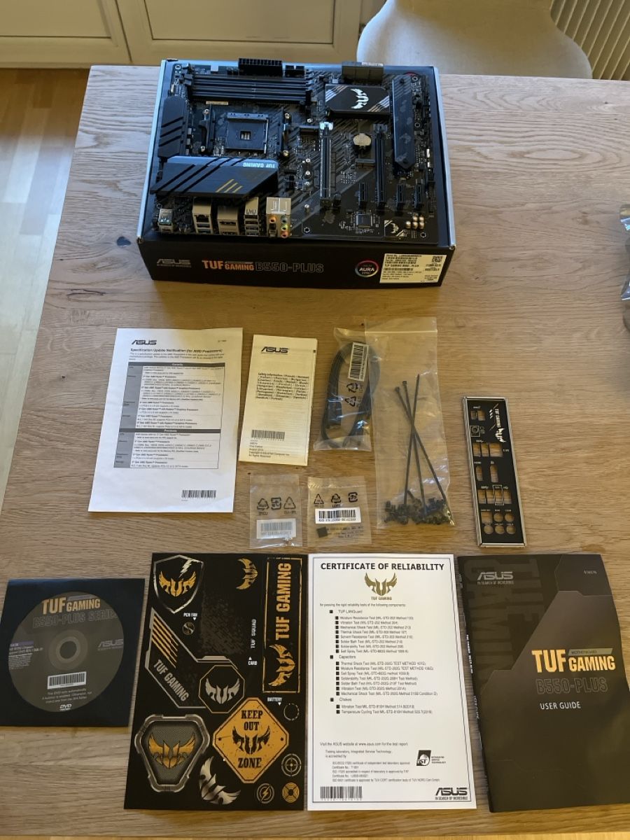 Asus Schede madri: ASUS TUF GAMING B550-PLUS Motherboard – Usato da Bern venduto da davidbeutler 2