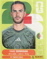 FIFA WORLD CUP 2026 Panini Sticker ALG 11 RAMIZ ZERROUKI