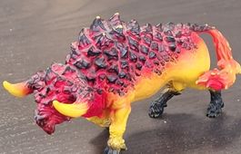 Schleich Action Figur Stier gebraucht