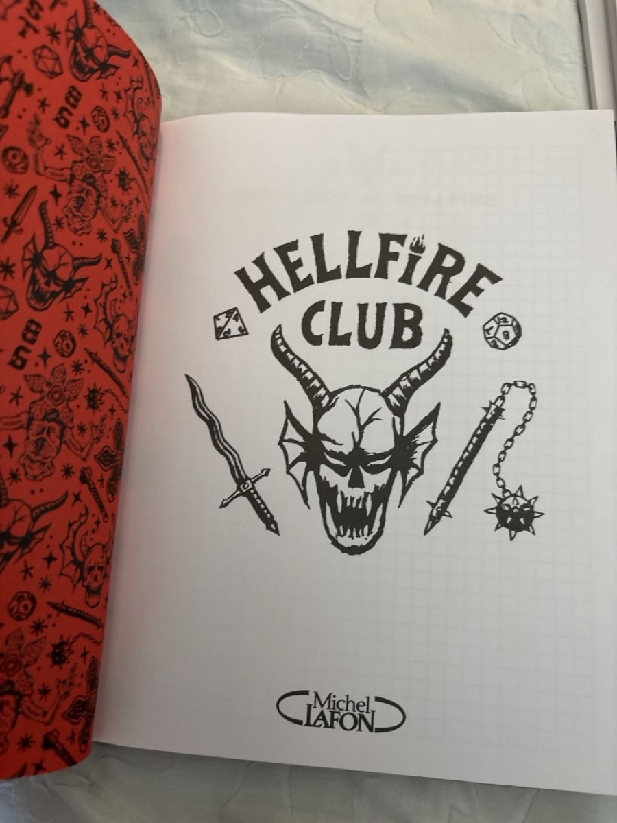 Bücher: Carnet Stranger Things Hellfire Club Netflix  – Neu (gemäss Beschreibung) aus Vevey von mar_q6ms 2