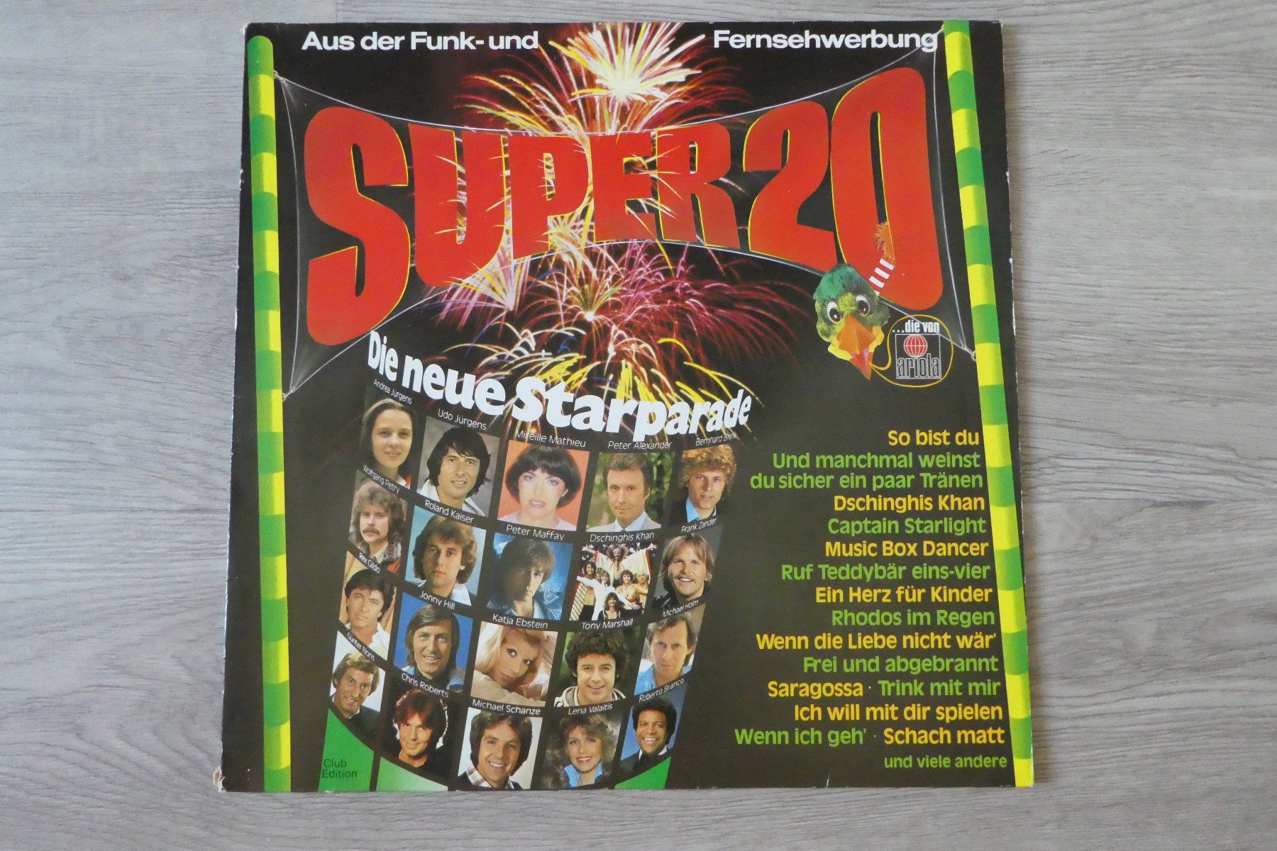Vinyles: Super20, Die neue Starparade LP. – D'occasion à Andelfingen par Annegret06