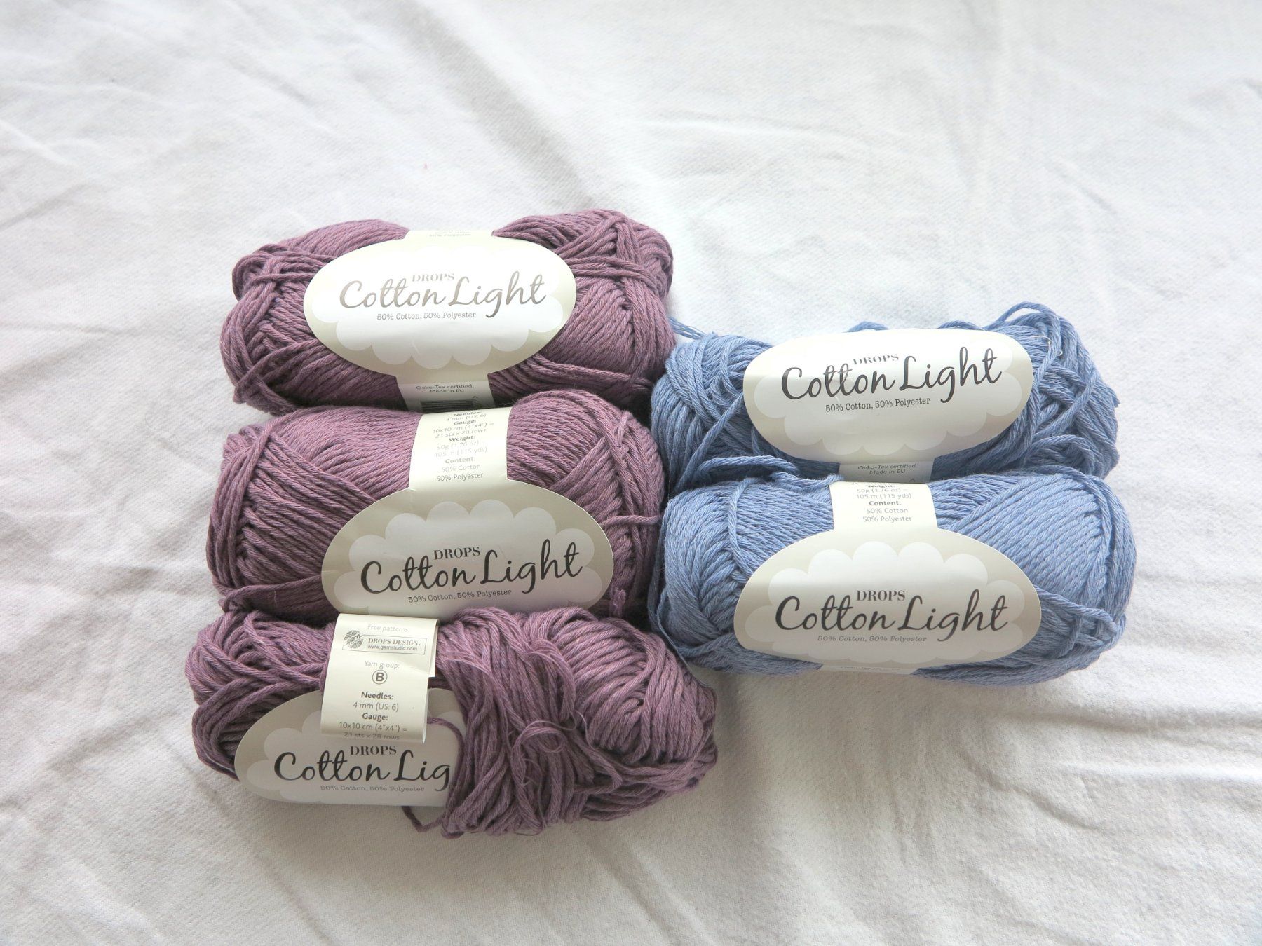 Laine: 210 g DROPS Cotton Light – Neuf (Voir description) à Büttikon AG par Kaebri