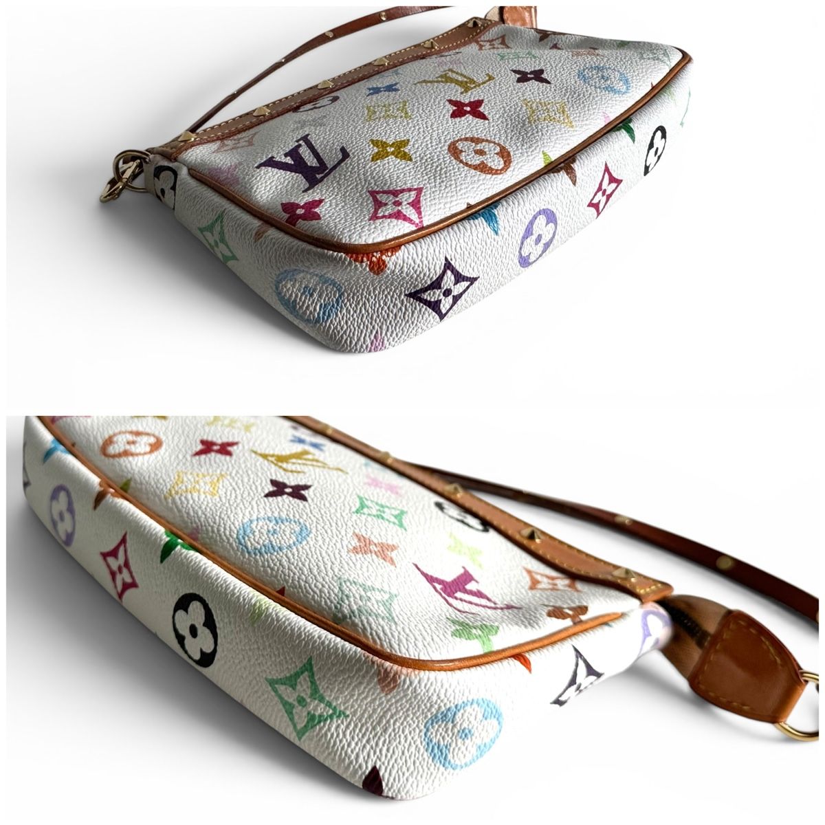 Louis Vuitton Borse da donna: LOUIS VUITTON Monogram Multicolor Pochette Sac Tasche – Usato da Kriens venduto da hannaandkiko 8