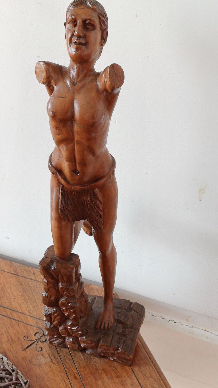 Sculture & Statue: Schöne Holzfigur geschnitzt – Usato da Flawil venduto da Naphtali 5