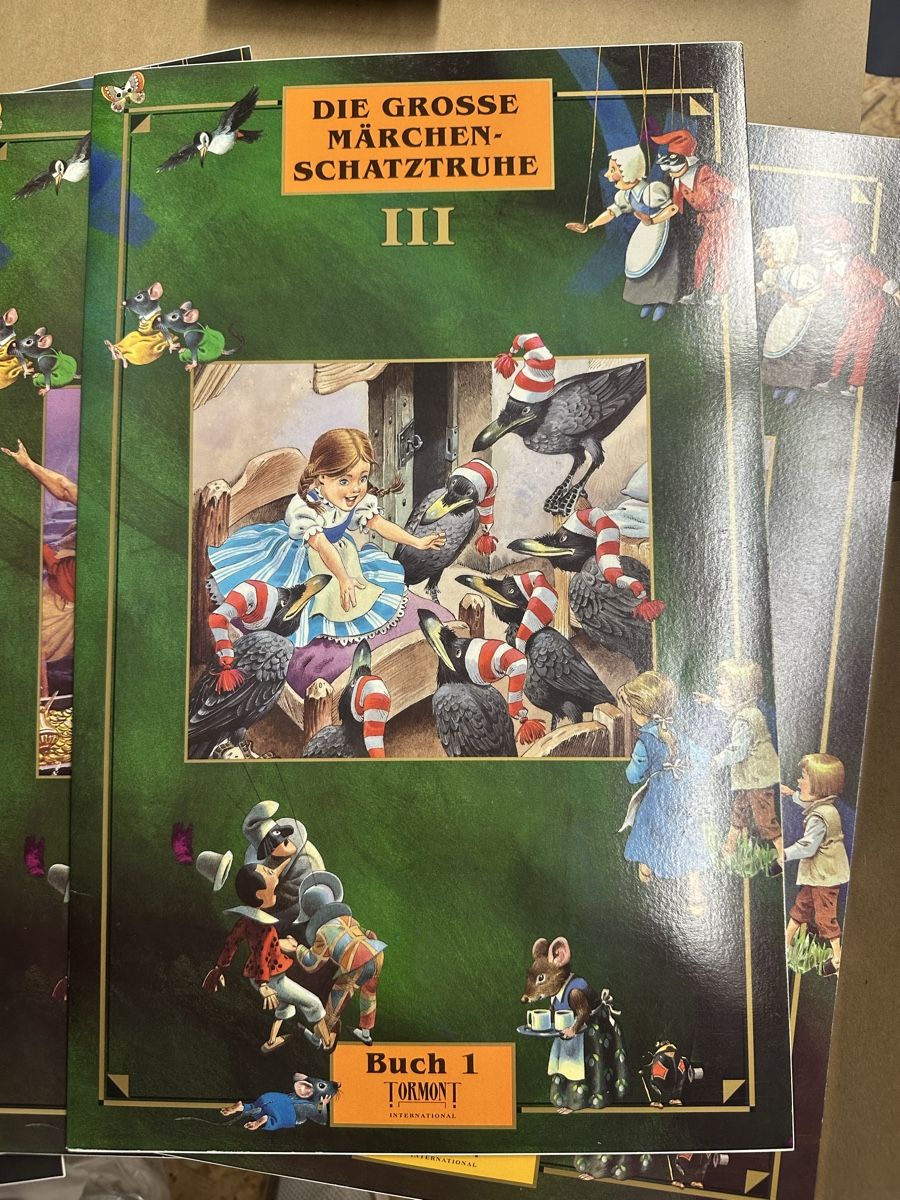 Libri: DIE GROßE MÄRCHEN SCHATZTRUHE 3 – Usato da Sevelen venduto da Stopglobal. 3