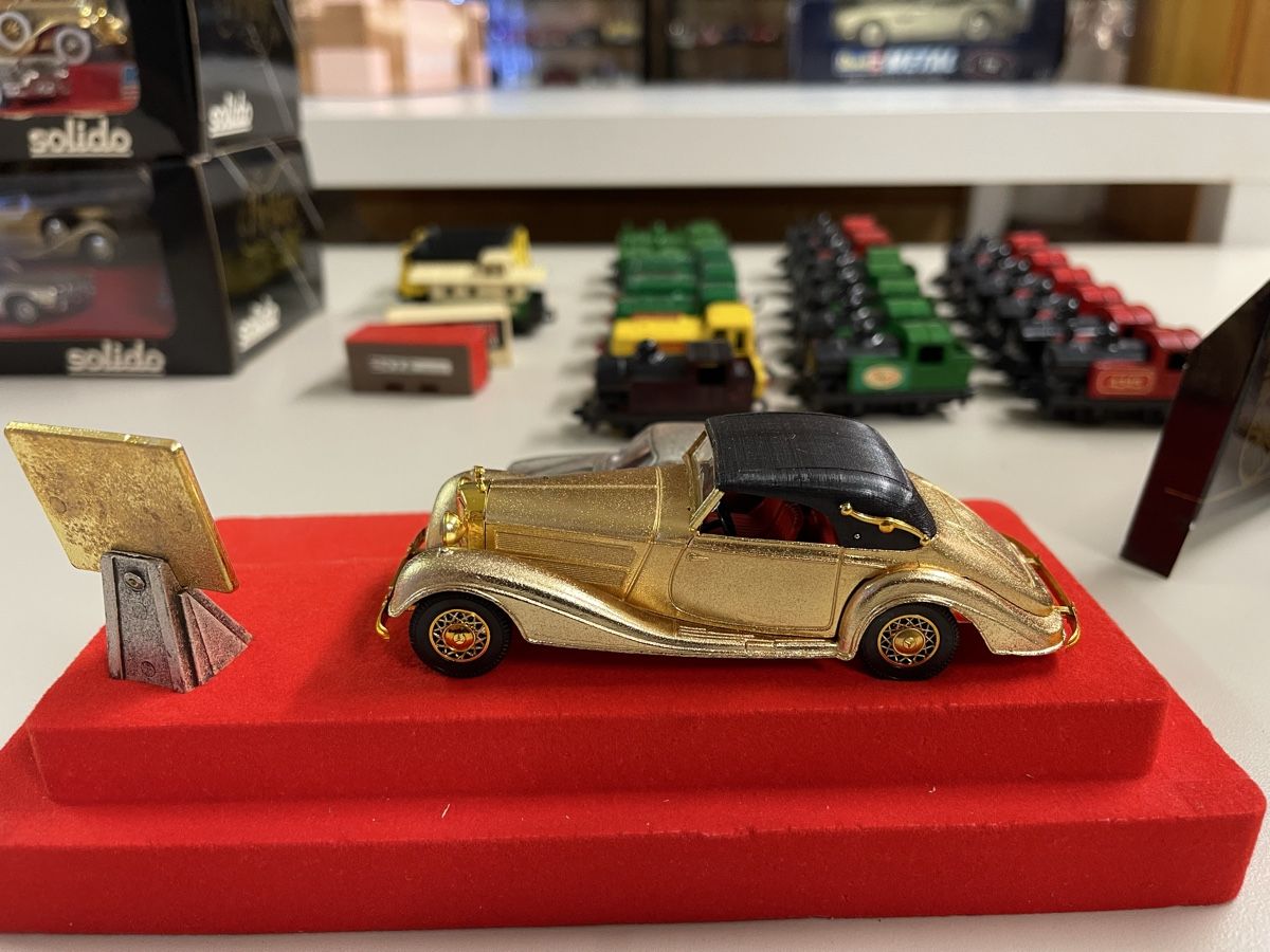 Solido Modellautos: Solido Centenary 1864-1964 Set: Porsche & Mercedes Oldtimer! – Gebraucht aus Siebnen von speedy63 5
