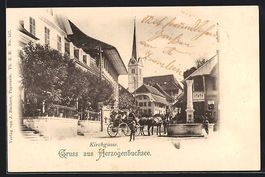 Herzogenbuchsee, Strasse Kirchgasse mit 