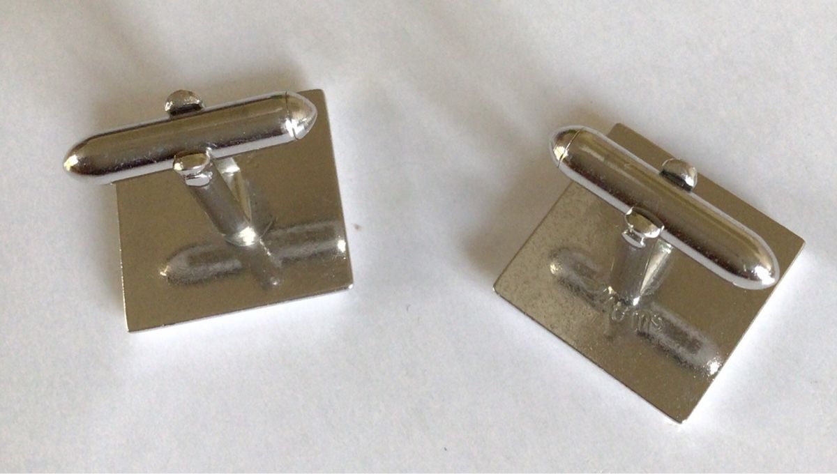Gemelli: Gediegene Manschettenköpfe / Cufflinks - mit Krawattenclip – Nuovo (secondo la descrizione) da Ennetbaden venduto da Nab2012 1