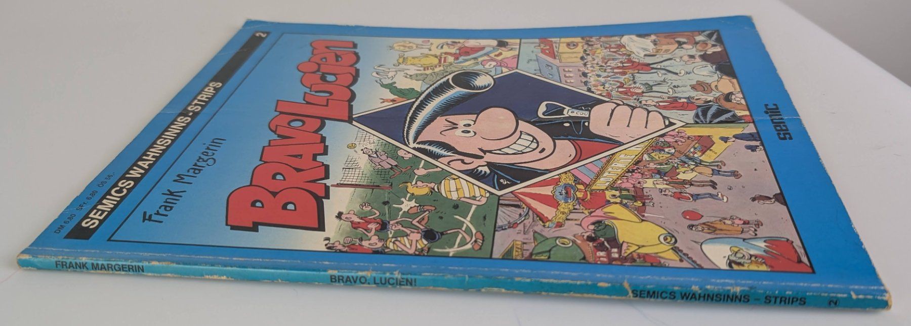Fumetti: Bravo, Lucien! Comic von Frank Margerin – Usato da Zürich venduto da 1.Simon 2