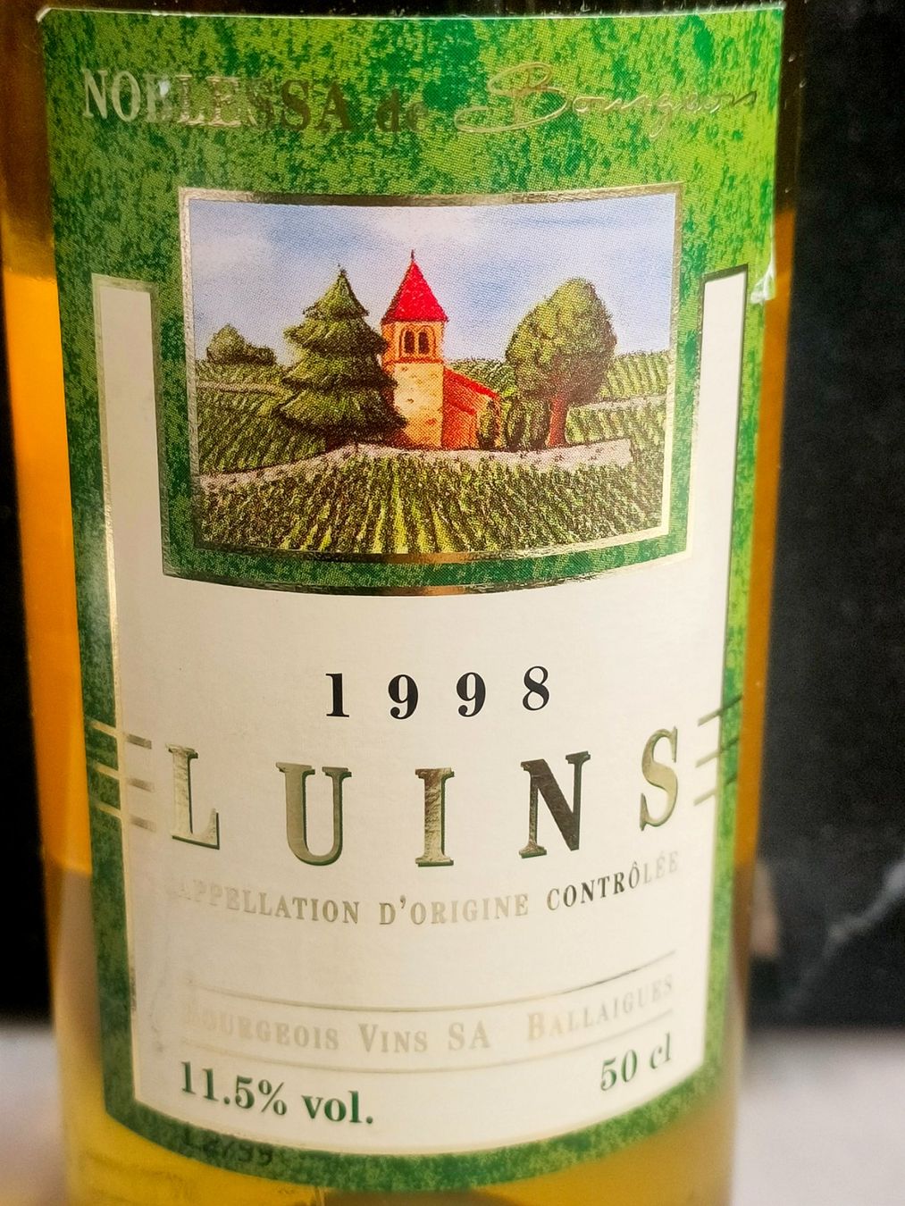 Vins: LUINS 1998 – Neuf avec emballage d'origine à Genève par Leboucheoreilles 1