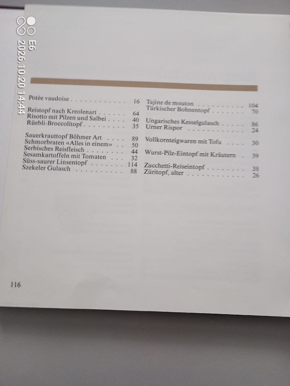 Libri: Buch: Leckere Eintopfgerichte – Usato da Zürich venduto da Mitzi6 3