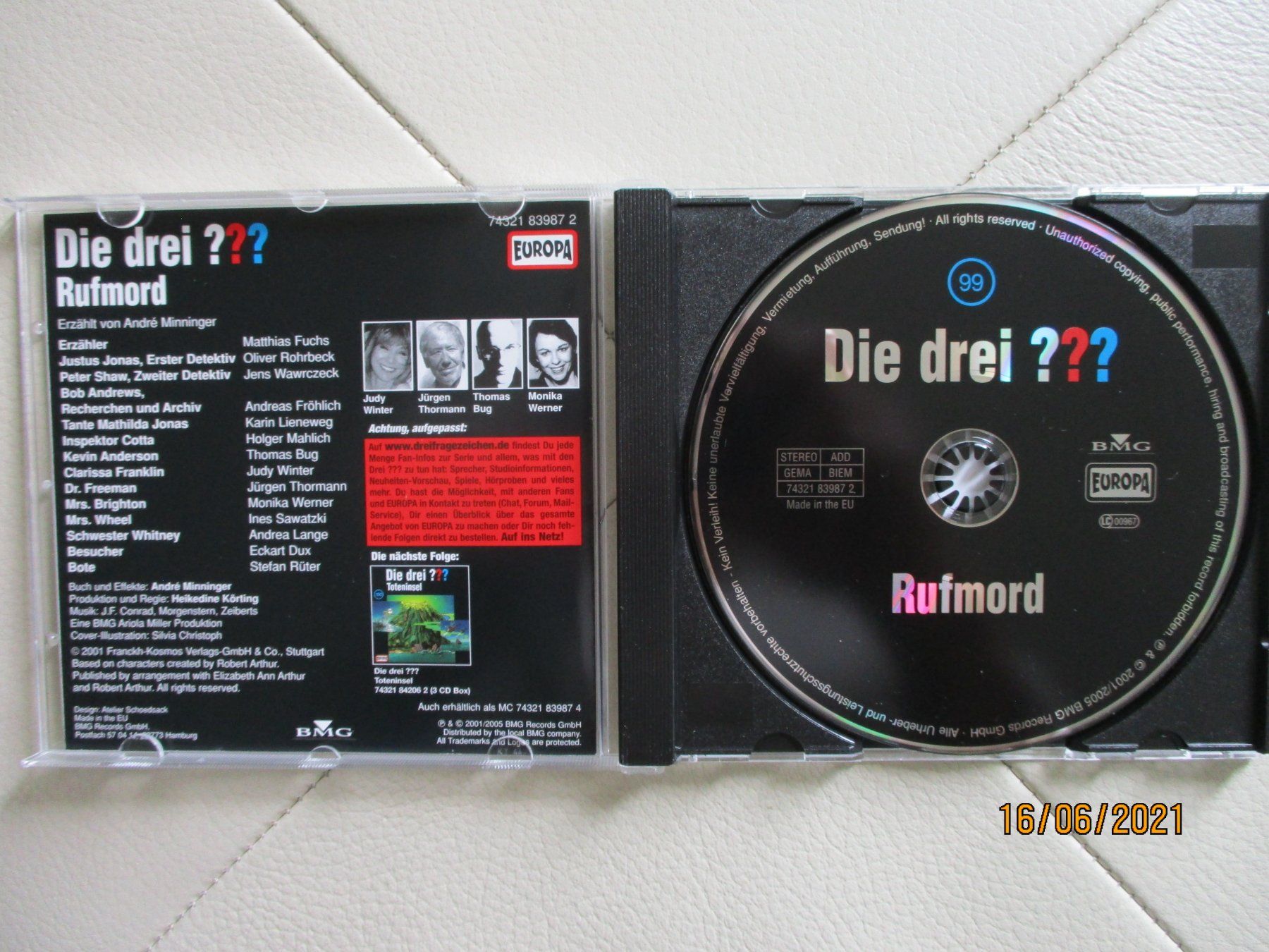 Audiolibri: Die drei fragezeichen folge 99 – Usato da Liestal venduto da Disc-Point 1