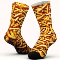 🍟 Lustige Pommes Socken – Der Snack für deine Füße!🧦💫