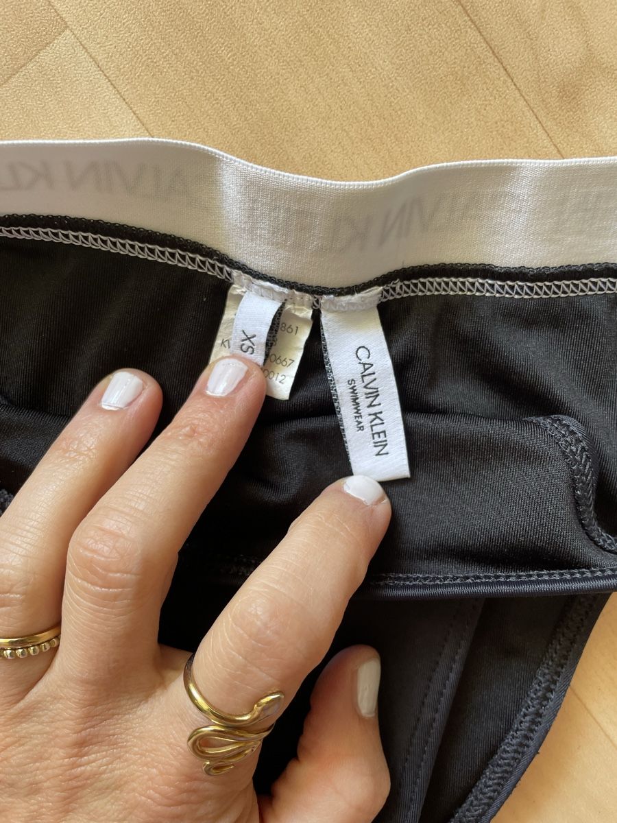 Calvin Klein Costumi da bagno & Bikini: CALVIN KLEIN black & white Bikini XS/34 – Usato da Zürich venduto da Angela_Fashion_Lover 2
