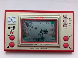 Nintendo Game & Watch Mickey Mouse MC-25 Wide Screen 1981