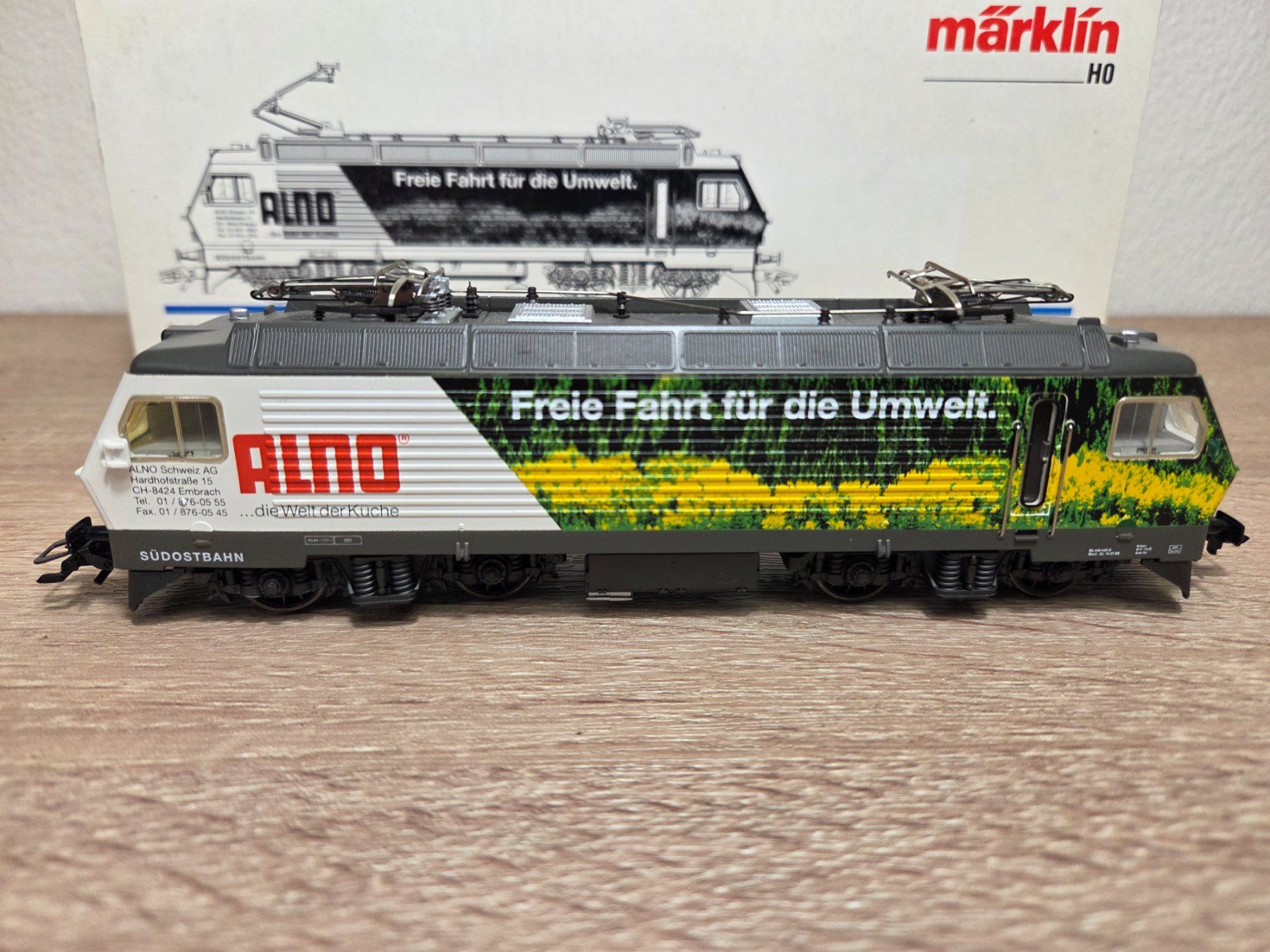Märklin Modellini di ferrovie: Märklin 34304 E-Lok Re 446 SBB H0 – Usato da St-Aubin-Sauges venduto da Lo_Go 1
