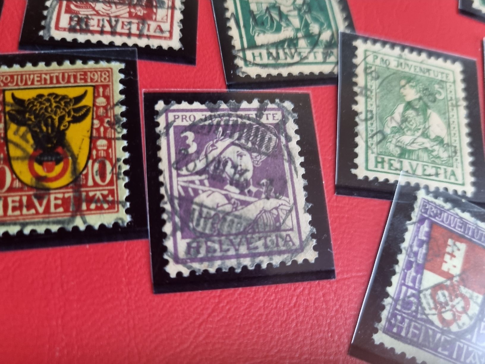 Tutti i francobolli: PJ - SAMMLUNG - AB 1913 MIT BESSEREN – Usato da Heimenschwand venduto da rog_p7h9 2