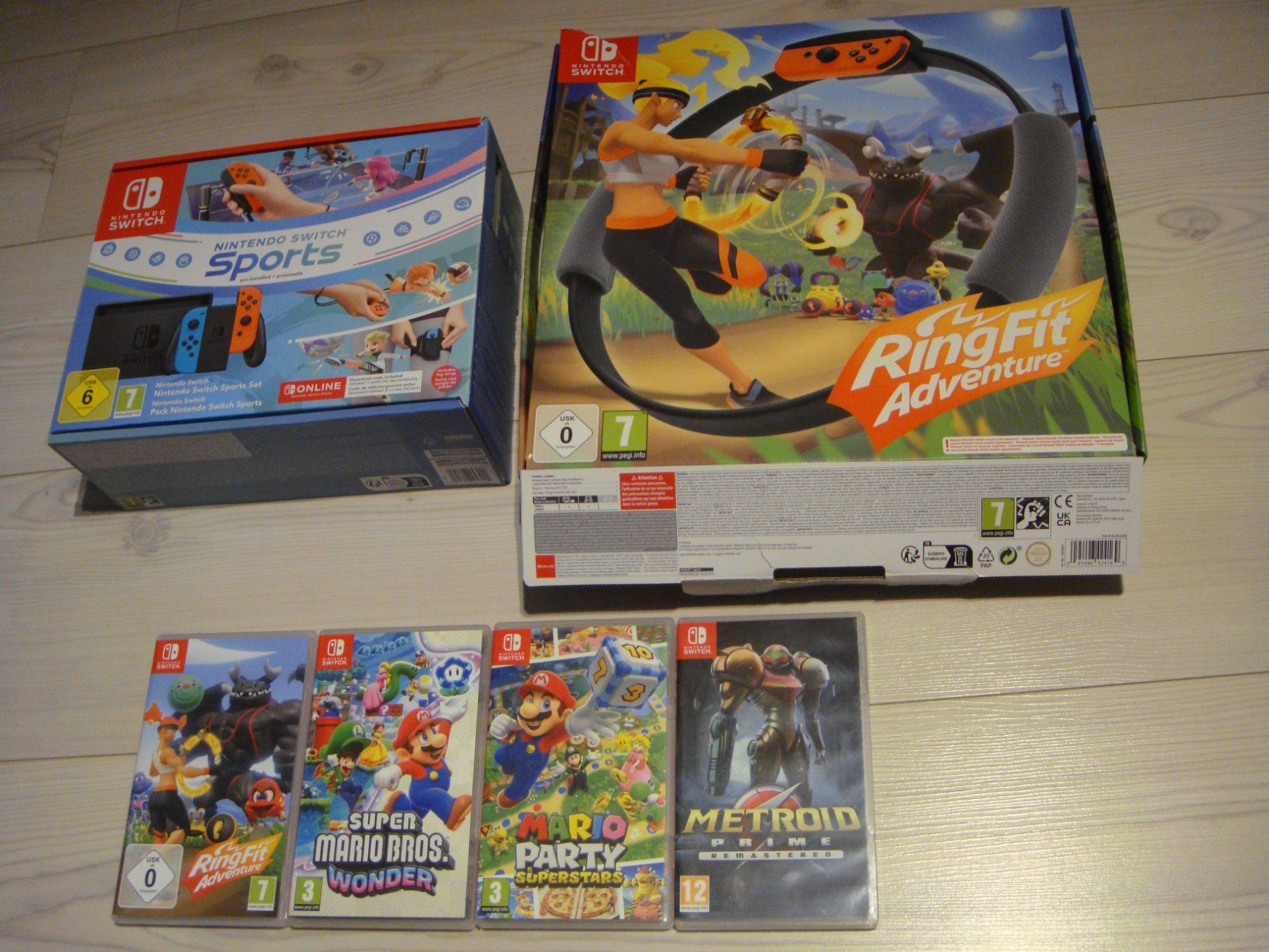 Nintendo Konsolen: Console Switch + 4 jeux  AP.1FR – Gebraucht aus sugiez von Svicente