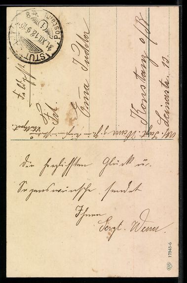Cartes postales: Junge mit Blumen in Postkutsche, Neujahr – D'occasion à Berlin par bartko-reher 1