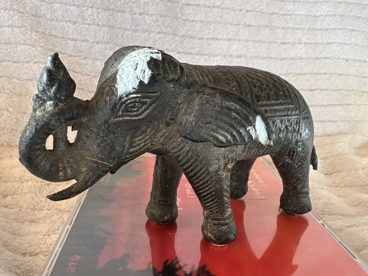 Statuette: Elefant Figur aus Metal – Usato da Rümlang venduto da euqinom16 1