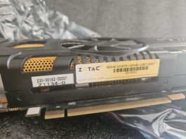 Zotac GTX 570 1280MB GDDR5 graphics card used