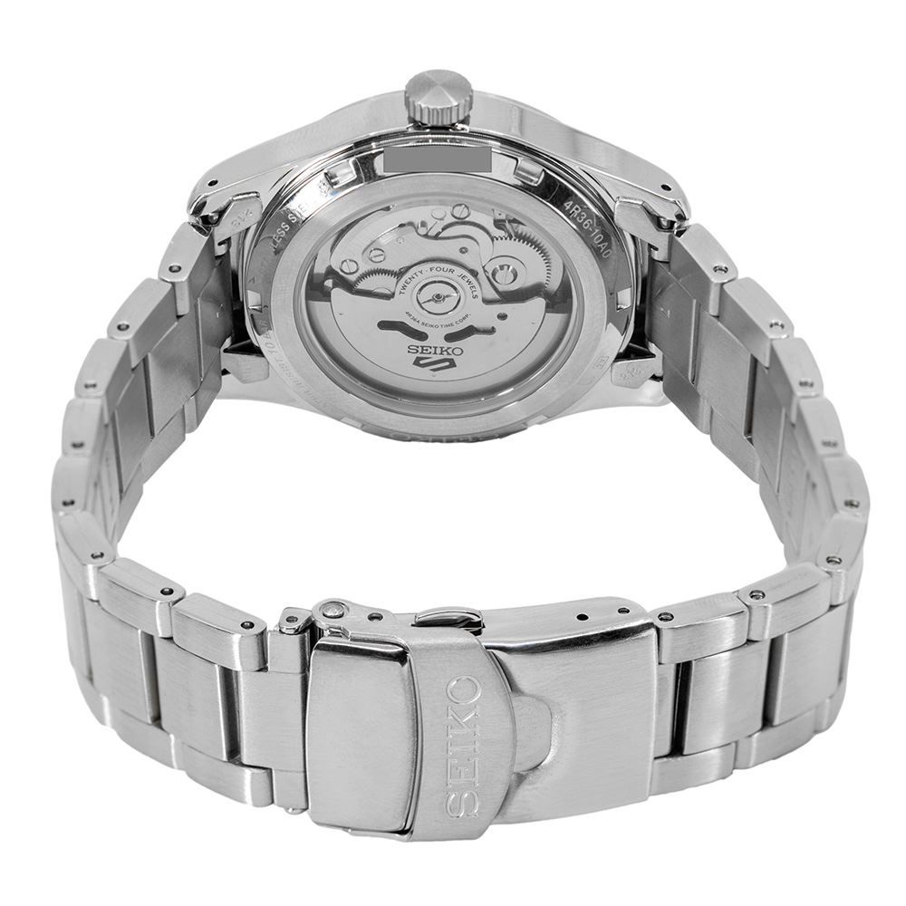 Seiko Orologi: Seiko SRPG29K1 5 Sport Blue Dial – Nuovo (secondo la descrizione) da Schindellegi venduto da harveystore 3