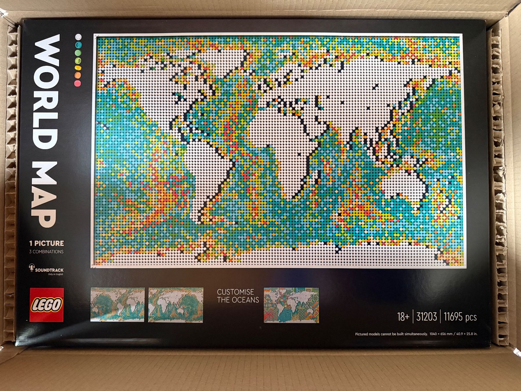 Lego Kit di costruzioni: Lego 31203 - World Map - Weltkarte – Nuovo (secondo la descrizione) da Basel venduto da zekzek 1